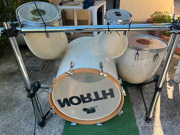 Batteria acustica vintage North Drums
