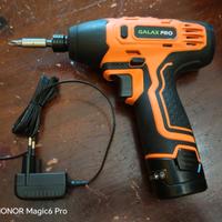 avvitatore a impulsi 12v  90nm +batt + caricab.