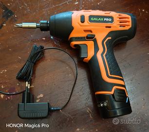 avvitatore a impulsi 12v  90nm +batt + caricab.