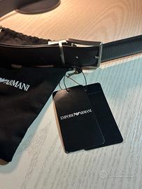 Cintura nera Emporio Armani