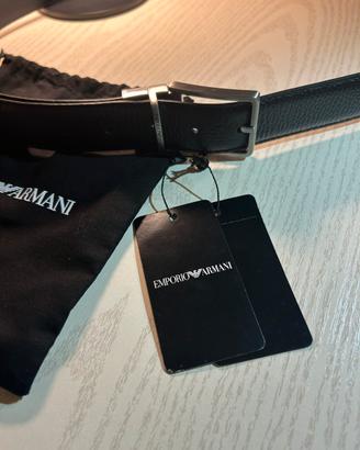 Cintura nera Emporio Armani