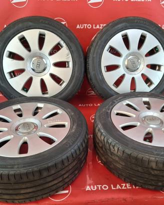 4 Cerchi in Lega R16 5x112 Originali Audi A4 gomma