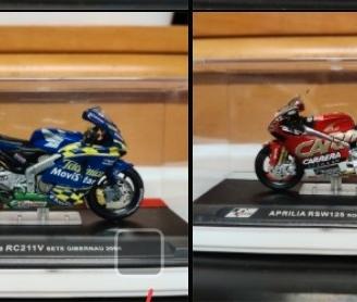 12 modellini moto GP 2004