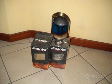 Coppia terminali di scarico per auto universali