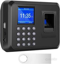 RILEVATORE PRESENZE CON IMPRONTE DIGITALI