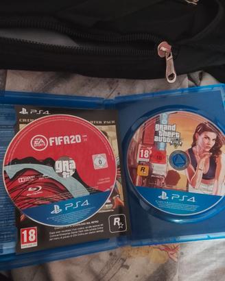 Giochi per PS4/ps5 GTA 5 e fifa 2020 nuovissimi