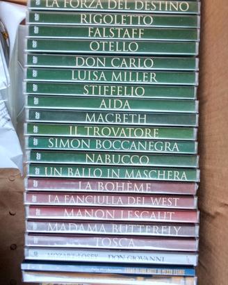 DVD sigillati opere liriche + cirque du soleil