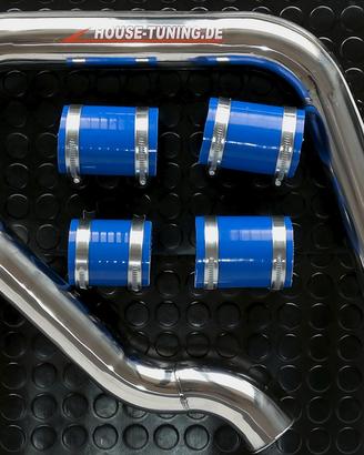 Fibra Kevlar Refuerzo Manguito Intercooler Para Alfa Romeo 147, 156, GT 1.9 JTD - Refuerzo Kevlar, Diámetro 50/48 Mm Tubo Aire Turbo