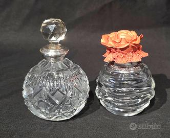 2 Bottiglie di profumo Vintage  Acquachiara 