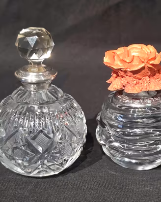 2 Bottiglie di profumo Vintage  Acquachiara 