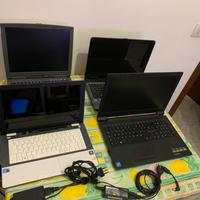 Blocco Di 14 Pc Portatili Funzionanti E Non.