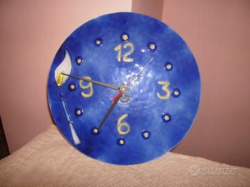 Orologio vetro murano