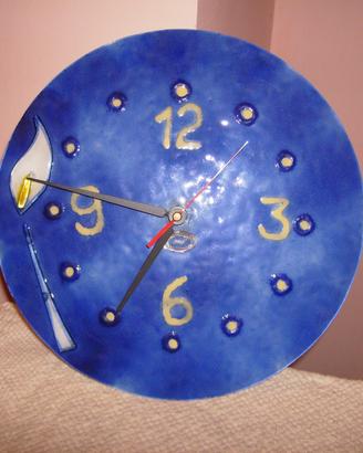 Orologio vetro murano