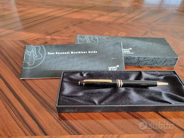 Montblanc nuova, scatola con coperchio e libretto