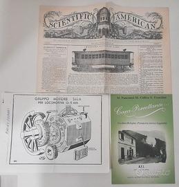 Lotto Collezionismo Ferroviario Cartaceo