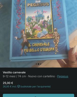 Vestito carmevale