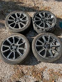 4 cerchi17 pollici in lega mini cooper