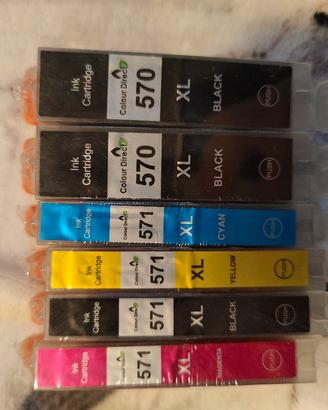 Cartucce compatibili 570 / 571 XL Canon
