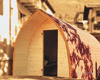 Sauna Igloo da esterno, Giardino