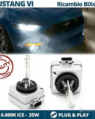 2 Lampadine BI XENON D3S PER Ford Mustang 6 6000K