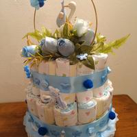 Torta Pannolini baby