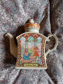 teiera e contenitore thè Sadler, porcellana