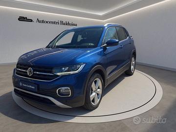 VOLKSWAGEN T-cross 1.0 tsi advanced 110cv
