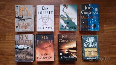 7 romanzi di John Grisham e Ken Follett