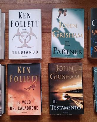 7 romanzi di John Grisham e Ken Follett