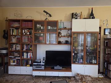 Soggiorno Completo -Libreria Modulare EMMELUNGA