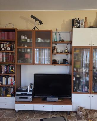 Soggiorno Completo -Libreria Modulare EMMELUNGA