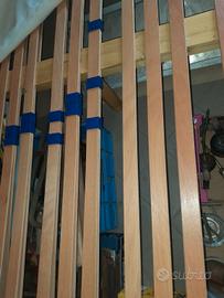 rete ortopedica a doghe matrimoniale 