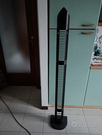 Porta Cd/DVD a torre in metallo nero