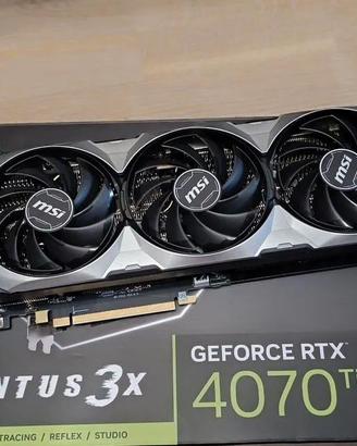MSI GeForce RTX 4070 Ti super ventus 3X OC