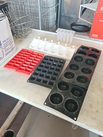 stampi in silicone per pasticceria usati