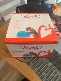 Fontana d’acqua per gatti