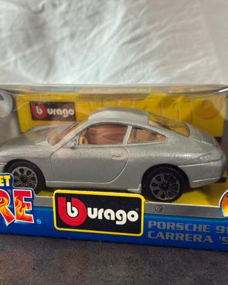 Modellino Porsche 911 Carrera 97 Bburago 1/43 box