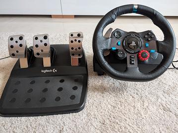 Volante Logitech G29 con Pedaliera PS5 PS4 PC