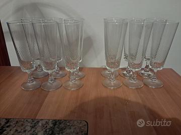 Bicchieri in cristallo da champagne 