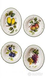 Set 4 Piatti Decorativi Tiffani Boutique ceramica