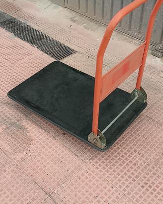 carrello porta tutto con pedana 