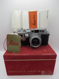 Fotocamera Ernst Leitz Wetzlar Germany Leica IIIG