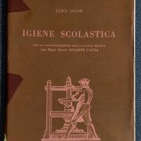 Libro Igiene Scolastica Manualetti Le Monnier 1967
