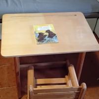 banco scuola altezza cm. 54 (completo di sedia)