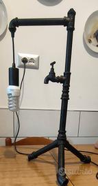 lampada da tavolo stile industriale 