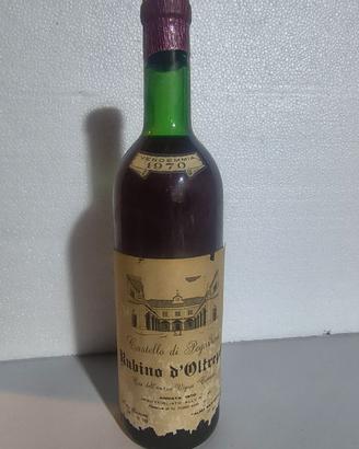 VINO ANTICO RUBINO D'OLTREPO' annata 1970
