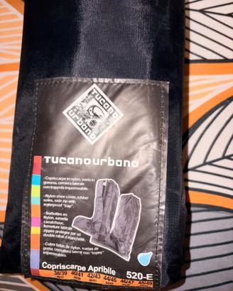 Copriscarpe moto antipioggia Tucano taglia 46/47