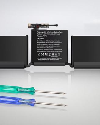 Batteria di ricambio per Mac Book Pro 13