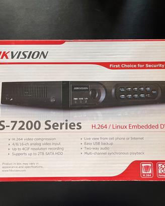DS 7200 series H.264/ linux embedded DVR