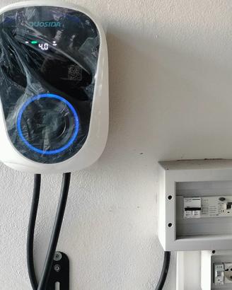 WALLBOX DUOSIDA con 2 interruttori salvavita